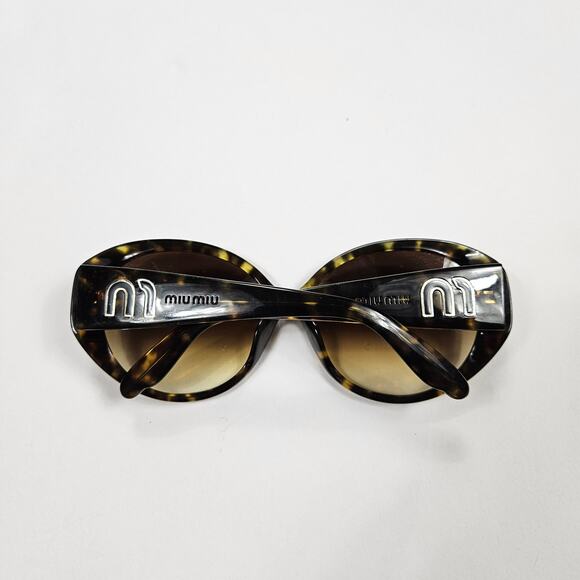 Miu Miu Sunglasses Round Tortoiseshell Gradient Lenses main image 7